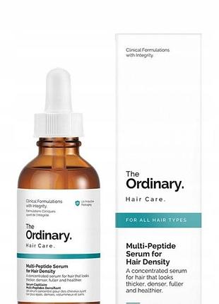 Сироватка для волосся the ordinary multi-peptide hair density 60 мл