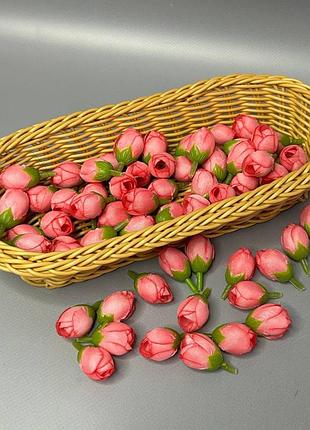 Бутон розочки 2 см - розовый