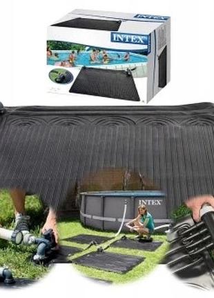 Обігрівач води для басейну сонячна мати 120x120cm intex 28685