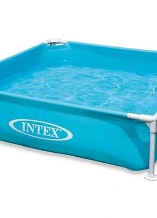 Басейн з каркасом для дітей 122x122 cm intex 57173