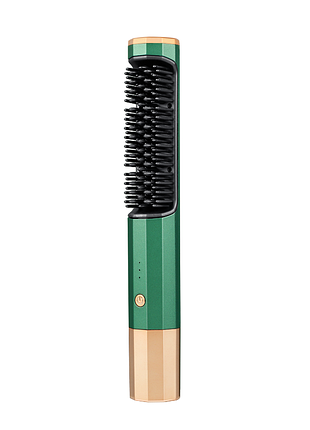 Расческа-выпрямитель hair straightener lsm-631 зеленая