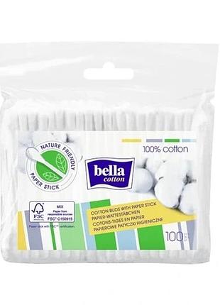 Набір 70 штук: гігієнічні паперові палички bella cotton 100 шт.