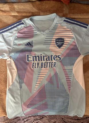 Футбольна форма чоловіча adidas arsenal 22/23 pre-match jersey