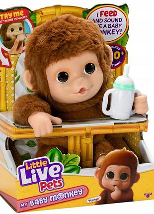 Little live pets інтерактивна іграшка-маскот мавпа манго 26558