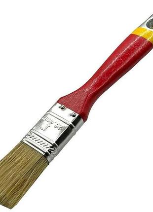 Пензель 1 англійський деревяна ручка euro professional tools тм woffmann