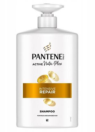 Набір з 2 штук шампунь pantene pro-v intensive repair для пошкодженого волосся 1000 мл