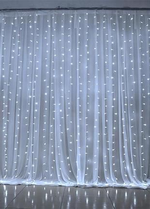 Гирлянда водопад 2 м х 2 м xmas 240-w led белая