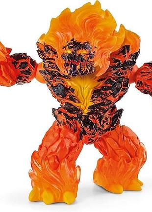 Schleich eldrador creatures лавовий демон 70145 детальна колекційна фігурка монстра з рухомою щелепою і руками іграшка від 7 років