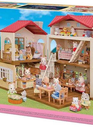 Sylvanian families 5716 міський будинок з таємною кімнатою на горищі