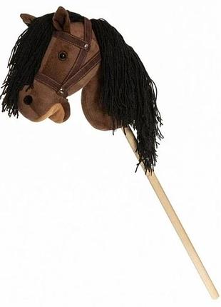 Плюшева іграшка конячка на палиці hobby horse teddykompaniet 7331626030021.