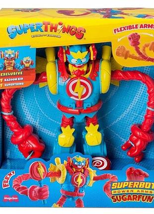 Фігурка magic box superthings s playset superbot power arms sugarfun