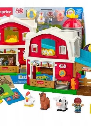 Fisher price little people музична ферма інтерактивна іграшка +
