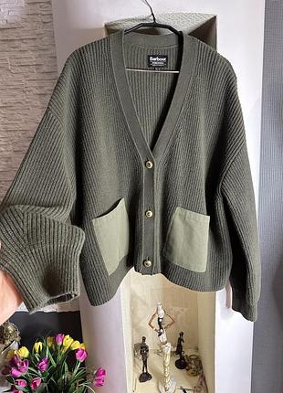 ⚜️♥️ barbour, вовна , котон , класний кардіган
