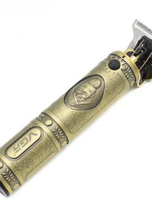 Акумуляторна машинка для стрижки vigor v-085