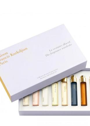 Набір міні парфумів maison francis kurkdjian le vestiaire olfactif pour femme coffret découverte (11мл* 8 шт)