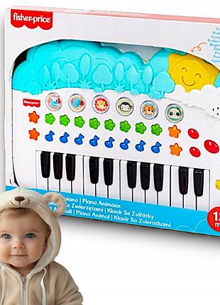 Піаніно для дітей fisher-price "тваринки" освітні навчання звуків подарунок