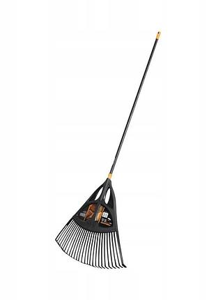 Садовий грабель для листя пластиковий великий 1015645 fiskars