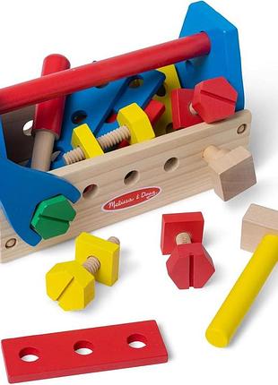 Melissa & doug – дорожній набір інструментів рольова гра іграшковий набір 3+ подарунок для хлопчика чи дівчинки