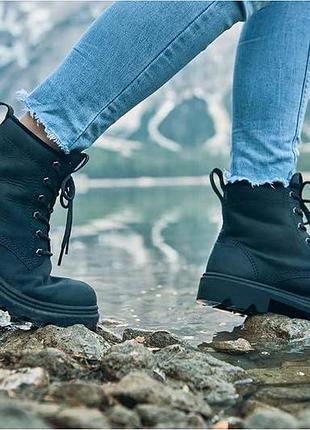 Ботинки ecco grainer waterproof lace boot размер 40 eu, 25 - 25,5 см 3
