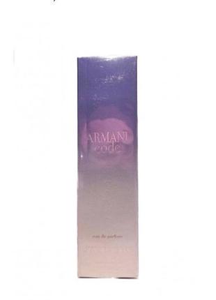 Парфумована вода giorgio armani code woman parfum 75 мл,женский.елитные.
