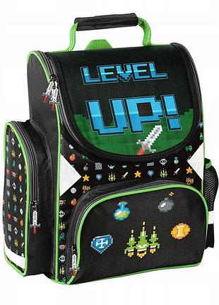 Рюкзак paso level up для школи 1-3 клас ігровий