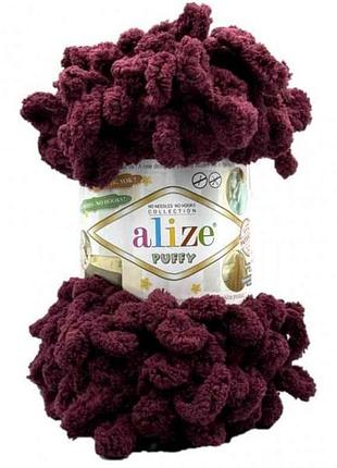 Пряжа puffy 108 5шт/уп 100% микрополиэстер 100г 9,2м тм alize