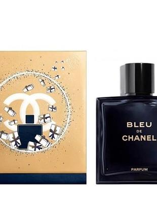 Парфумована вода chanel bleu de chanel parfum 100 мл (k)золотий