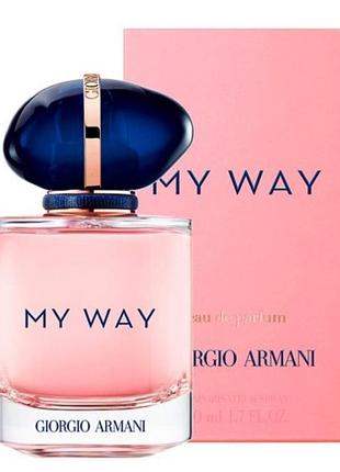 Парфюмированная вода giorgio armani my way eau de parfum 90 мл vip.елитные.