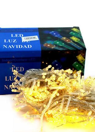 Светодиодная гирлянда xmas led 500 ww-1 теплый белый