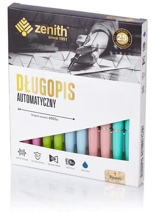 Набір 10 штук 10х автоматична ручка zenith pastel