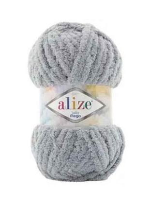 Пряжа softy mega 428 5шт/уп 100% мікрополіестер 100г 70м тм alize