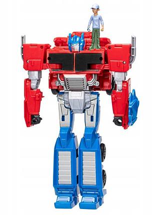 Фігурка hasbro transformers earthspark optimus prime & robby malto