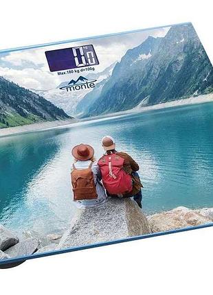 Ваги напольні ел. mt-6011-3 (180кг) тм monte