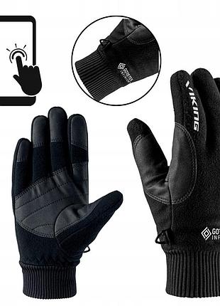 Рукавички viking solano gore-tex windstopper 0812 09 чоловічі полярні вітрозахисні