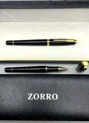 Ручка подарочная 875 zorro черная тм sunopt