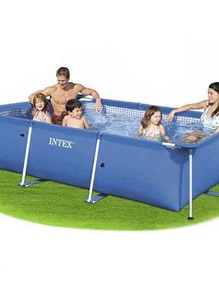 Бассейн каркасный семейный 300-200-75см 3834л 28 272 тм intex