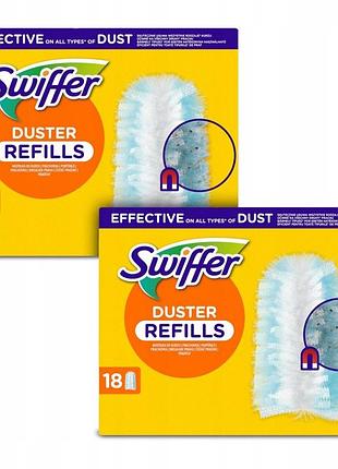 Swiffer набір замінних насадок для пуховика для пилу 2x18 шт