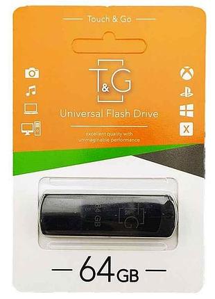Флешка usb 64gb 2.0 011 classic чорна тм tg