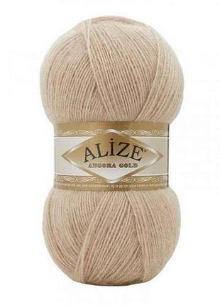 Пряжа angora gold 524 5шт/уп 20% вовна 80% акрил 100г 550м тм alize