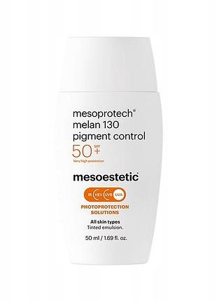 Емульсія для засмаги для обличчя mesoestetic melan 130 spf 50 мл