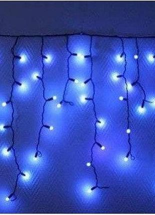 Гирлянда бахрома уличная rd-7081 120 led 4 м (контрол.220v) синий