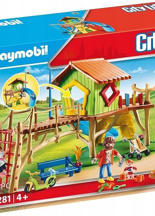 Playmobil city life 70281 дитячий майданчик