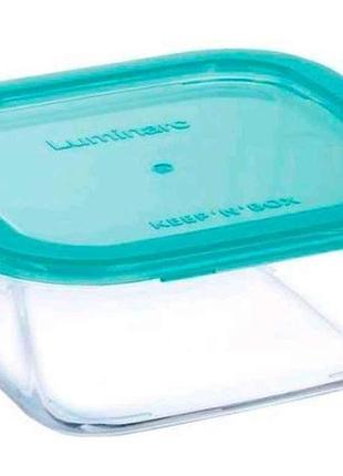 Ємність для їжі 760мл keepnbox lagoon квадратна тм luminarc