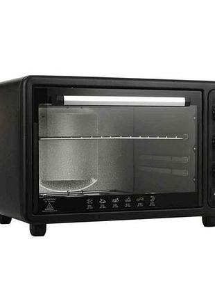 Електродуховка 1300вт 40л гриль аf40-24-чорна тм asel