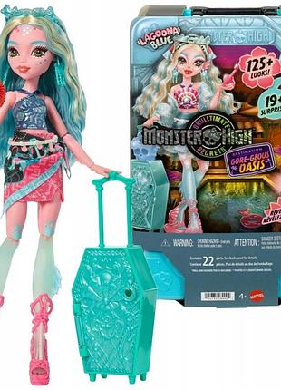 Набір ляльок monster high "lagoona blue" 28 см + аксесуари-сюрпризи