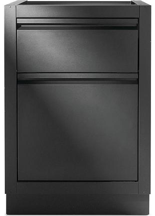 Тумба для мусора и бумажных полотенец 61х61х90 см черная oasis napoleon im-wdc-mk-1 код: 014049