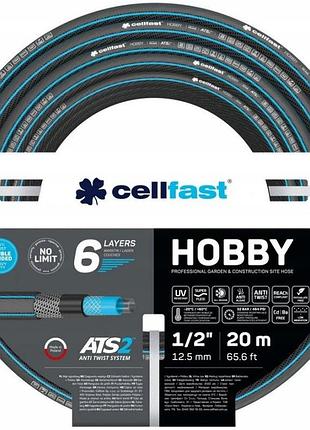Садовий шланг hobby ats2 1/2'' 20m cellfast 16-202