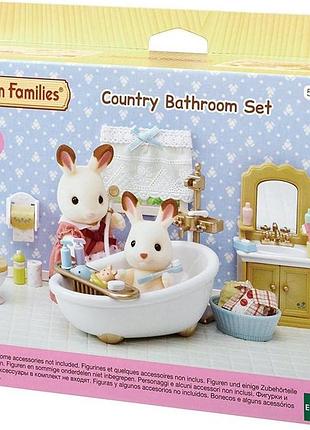 Sylvanian families набір для ванної в сільському стилі багатоколірний 3-9 років