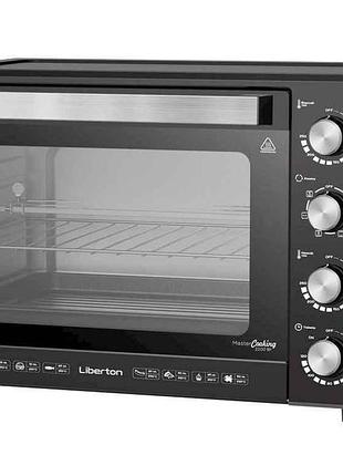 Електродуховка 2200вт 60л leo-602 black тм liberton