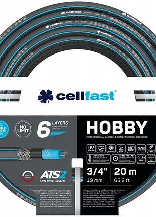 Шланг садовий cellfast hobby ats2 3/4'' 20м